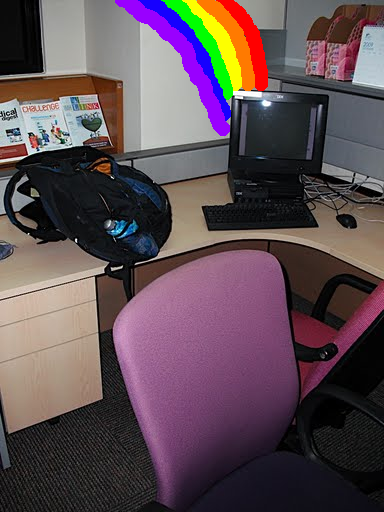 Rainbow at work