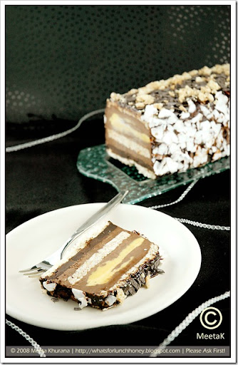 French Yule Log