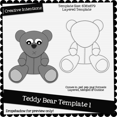 CIZ-TeddyBearTeamplate-Preview CIZ-TeddyBearTeamplate-Preview