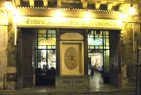 Addiopizzo - Das schutzgeld-freie Restaurant Antica Focacceria San Francesco in Palermo