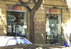 Sizilien - Addiopizzo - Triathlet - Sportartikel gegen die Mafia
