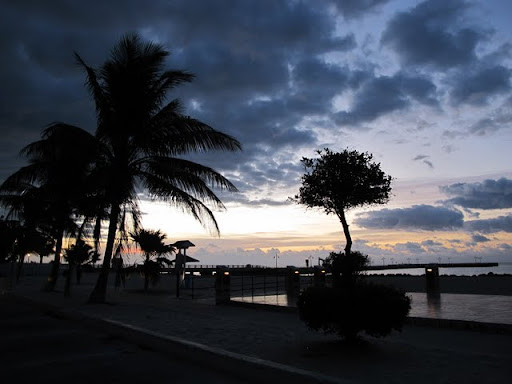 キーウェストの朝焼け