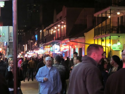 夜のニューオリンズ