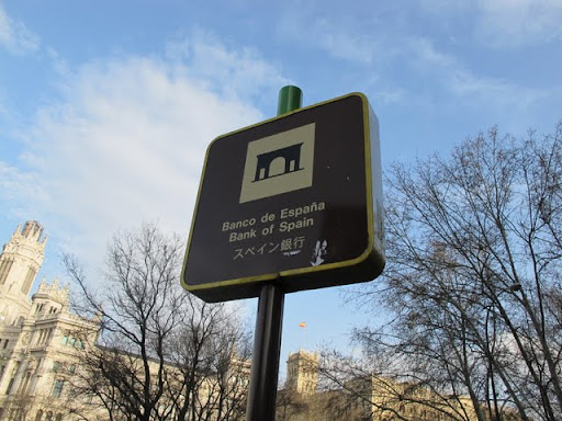 マドリッドの標識