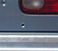 Bullet hole