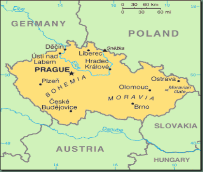 mapa de europa central. de Europa Central,