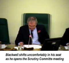Blackwell in the hot seat
