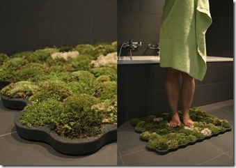 living bath mat