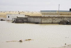 Floods in Central Sinai