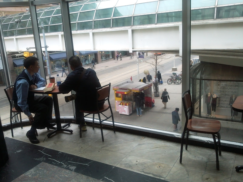 The view from McDonalds - Sean Ward gets an Android Phone