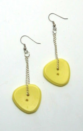 Post Thumbnail of Earrings - Buttons!