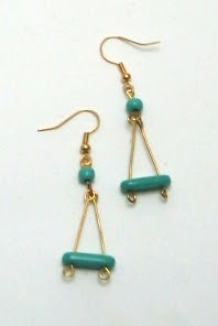 Post Thumbnail of Earrings - Triangles