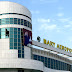 Kopie von P1010396.JPG, Auch am Flughafengebäude von Mary prangt "der Neue"., Turkmenistan