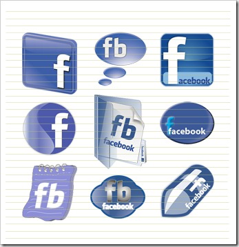 facebook icons