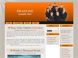 Wordpress Theme 9
