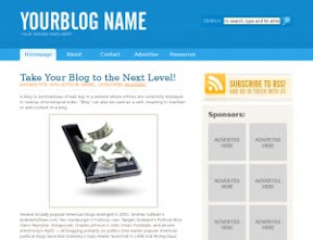 Blue Sensation 1.1 Free Wordpress Theme