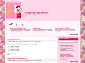 Shopping Essentials