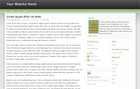 Freedom Green Widgetized Free Wordpress Theme