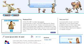 Free Wordpress Theme - IceAge