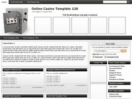 Online Casino Template 128