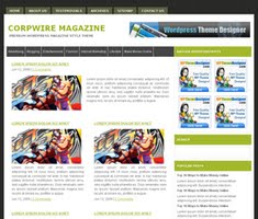 Corpwire Magazine Theme