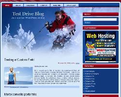 Ski Holiday Theme