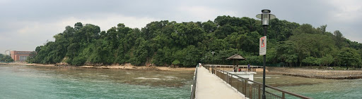 Panorama du park et de la jetty