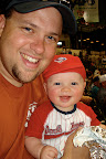 My first baseball game with Daddy
