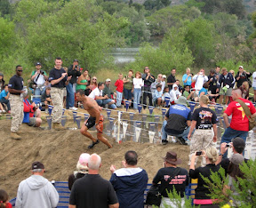John Clark's time of 41 minutes was most likely a course record.