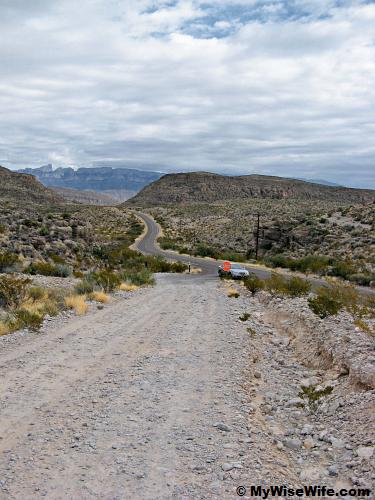 I went on foot to inspect the 'primitive' Old Ore Road I went on foot to inspect the 'primitive' Old Ore Road