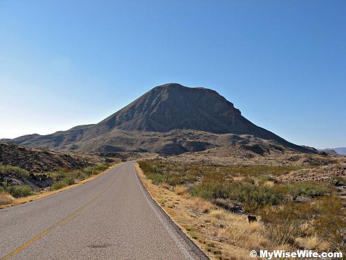 The road to a giant rock! The road to a giant rock!