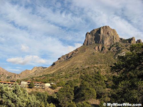Casa Grande - fascinating landmark of Chisos Basin Casa Grande - fascinating landmark of Chisos Basin