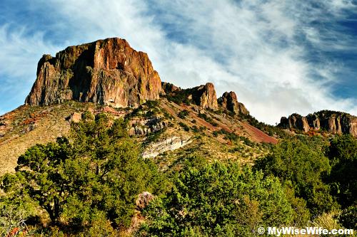 Casa Grande - formed by lava and ash, topped by volcanic dome Casa Grande - formed by lava and ash, topped by volcanic dome