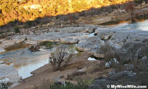At viewing platform, overlooking Cypress Pool scenic area At viewing platform, overlooking Cypress Pool scenic area