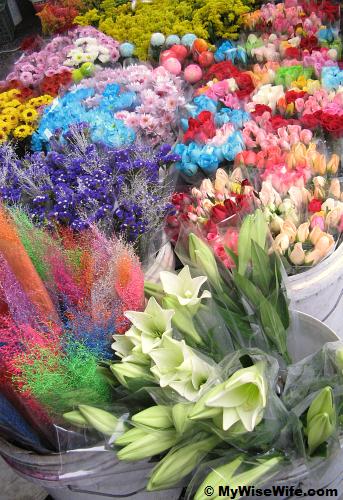 Colors of flowers Colors of flowers