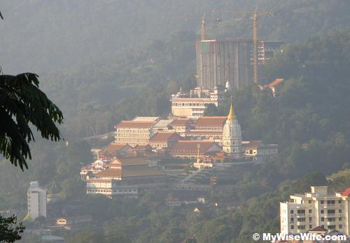 Bird eye view of Kek Lok Si Pagoda Bird eye view of Kek Lok Si Pagoda