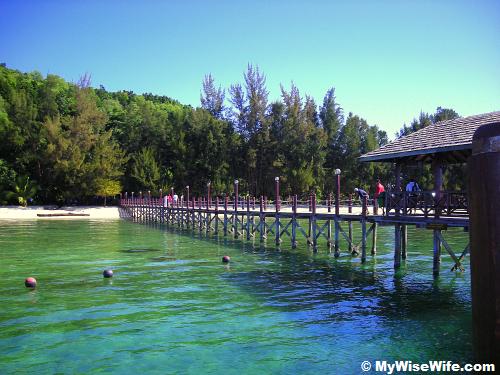 Crystal clear water