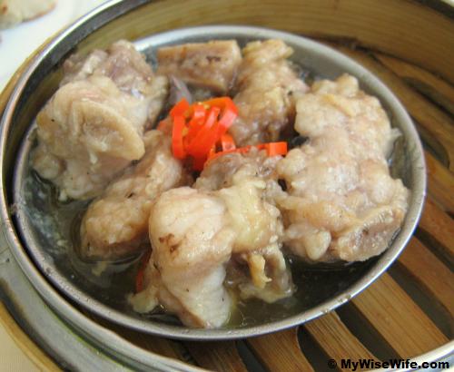 Steamed spare ribs wuth bean sauce - soft and tender!