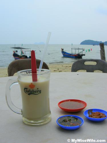Home made soy bean juice Home made soy bean juice
