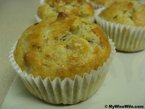 Banana & Walnuts Muffins