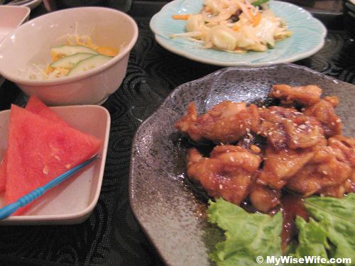 Chicken Teriyaki Set