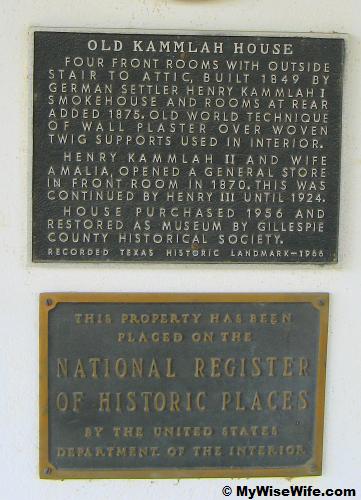 As it says..the orignal Old Kammlah House