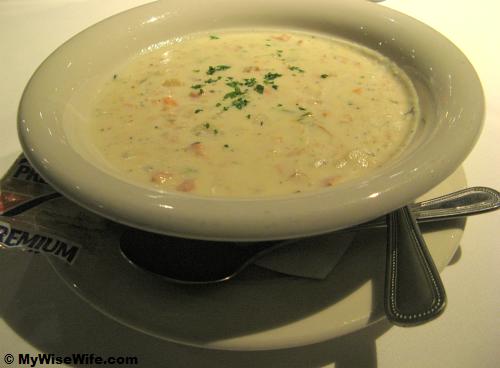 Clam Chowder Soup - delicious!