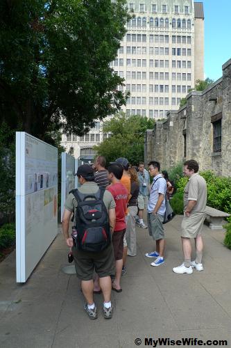 Diligent students catching up with history Diligent students catching up with history