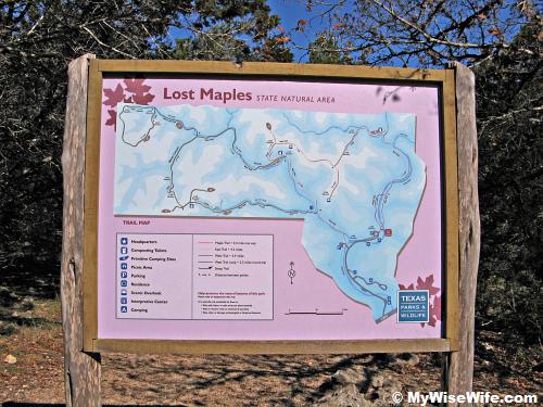 Can hardly get lost in Lost Maples Can hardly get lost in Lost Maples