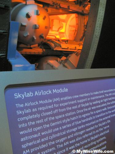 Mock-up of Skylab Airlock Module Mock-up of Skylab Airlock Module