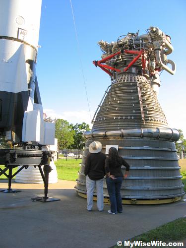 F1 Engine located at Rocket Park F1 Engine located at Rocket Park