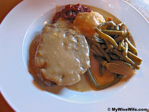 Silver K Cafe's Homemade Meatloaf - lovely with brown gravy Silver K Cafe's Homemade Meatloaf - lovely with brown gravy