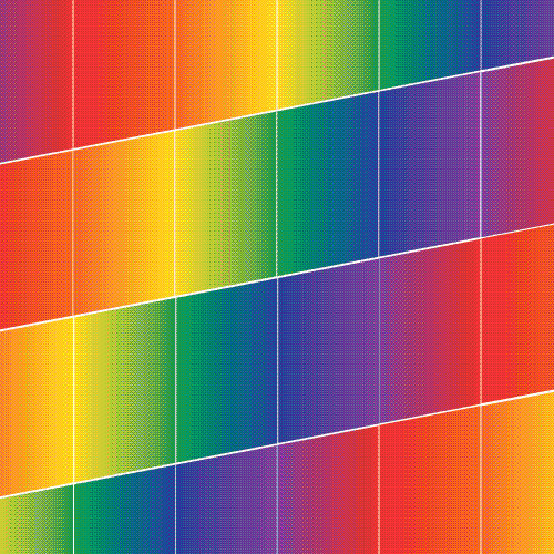 Gif Animado de Paralelogramos Coloridos