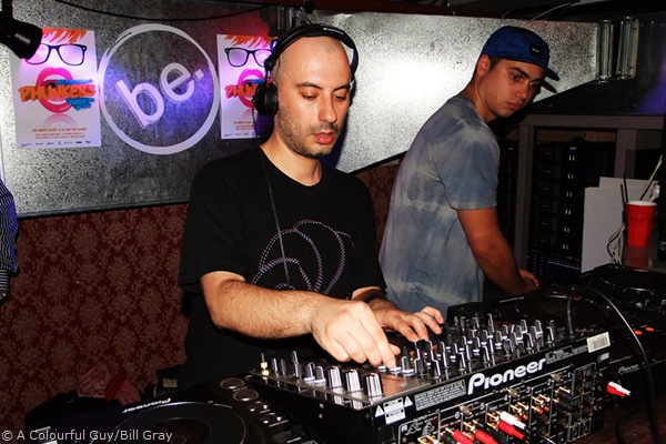 Producer/DJ Riva Starr peforming at Be Club on May 1 2010.